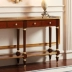Đẹp phong cách tân cổ điển Linde tủ gỗ ngăn kéo tủ hiên tủ lưu trữ châu Âu tủ trang điểm gương kết hợp đồ nội thất phòng ngủ chính MT - Bàn / Bàn mẫu bàn thờ gỗ đẹp Bàn / Bàn