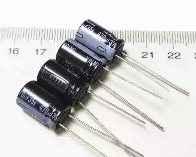 Original Japan Nikon NICHICON imported aluminum electrolytic capacitor 470UF35V 10*16