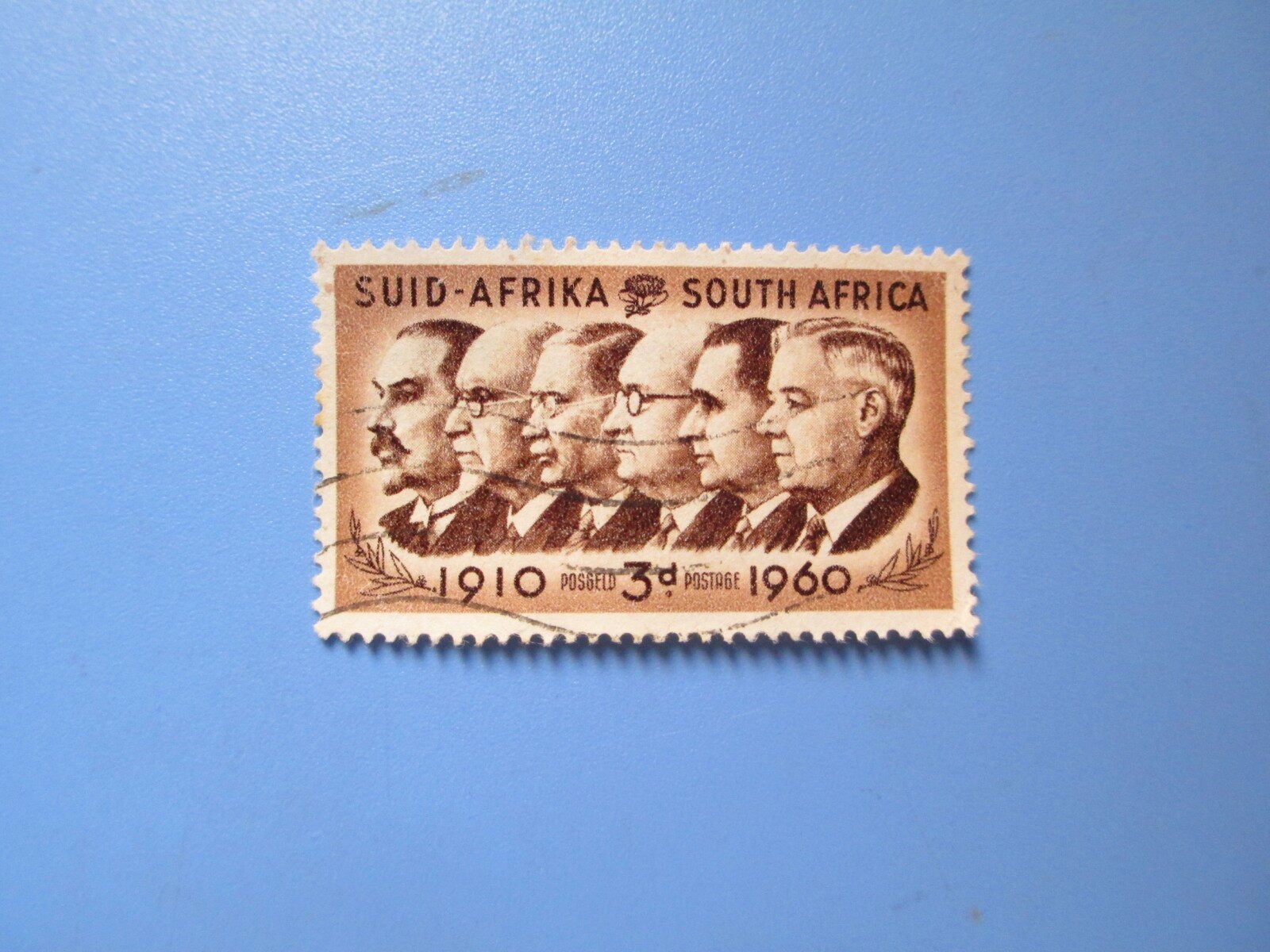 Foreign stamps South Africa 1960 United Day · First letter sold 1 full audience over 18 yuan