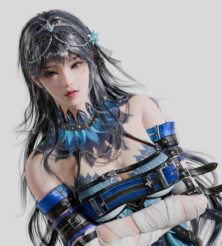 永劫无间Naraka  季莹莹-狩猎都市  模型