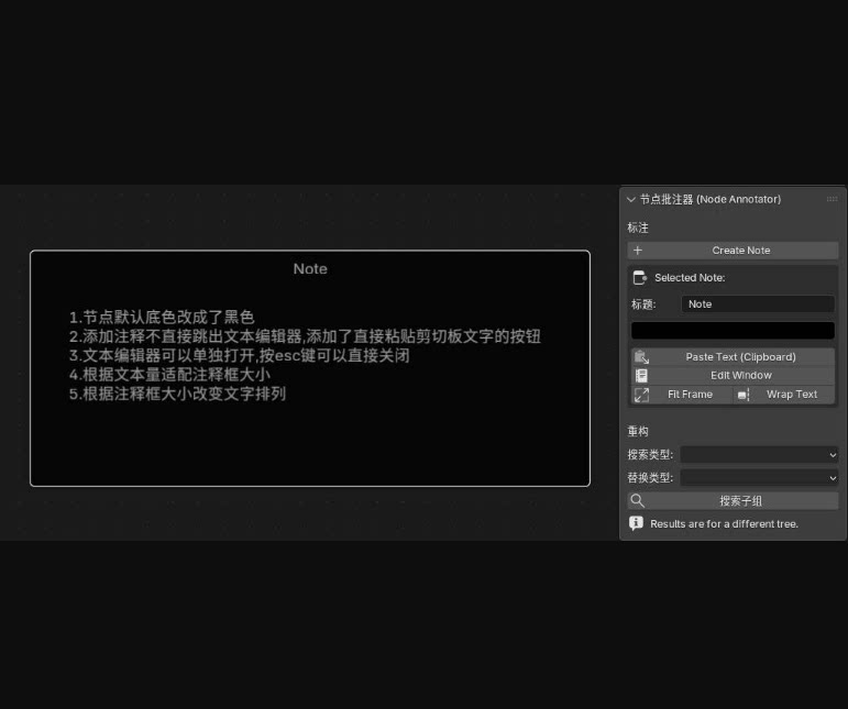 blender插件:节点注释器(Node Annotator)