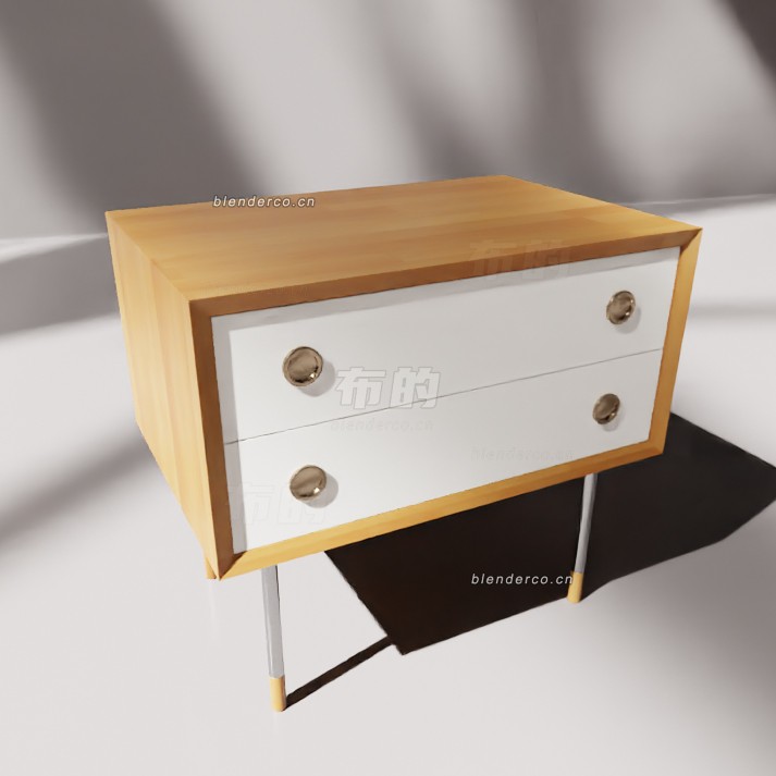 blender柜子模型_blender布的90