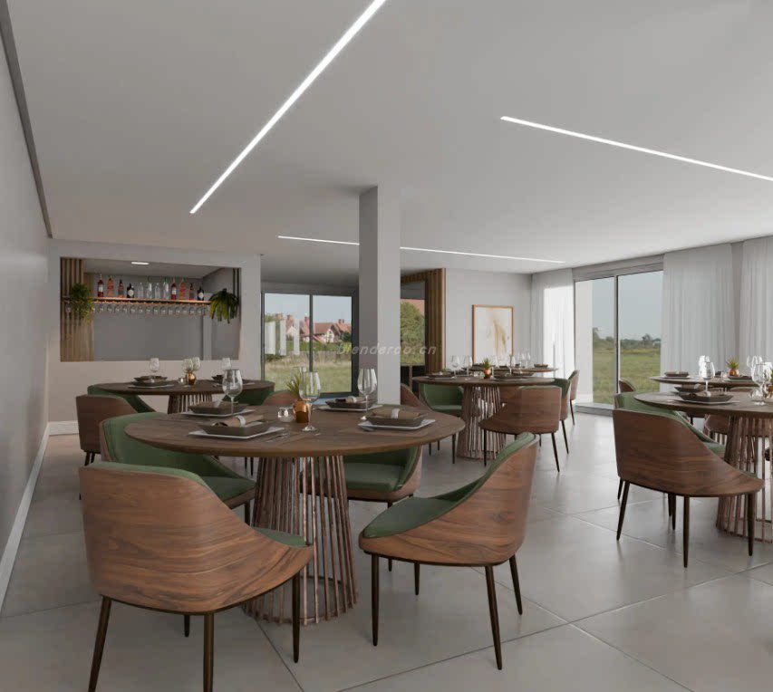 32 – 住宅派对室 Blender 模型