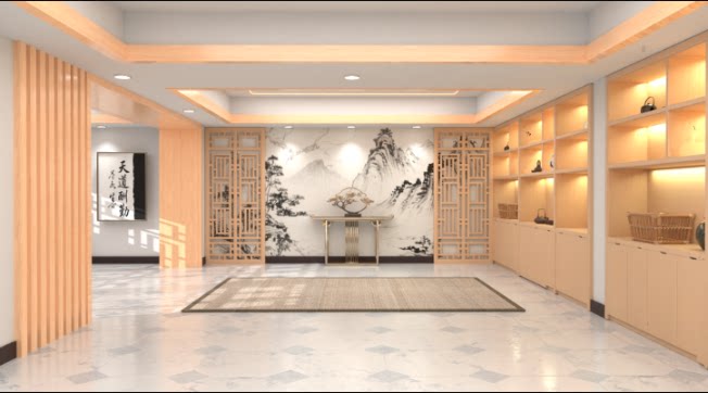 【场景配布】逸韵墨山厅