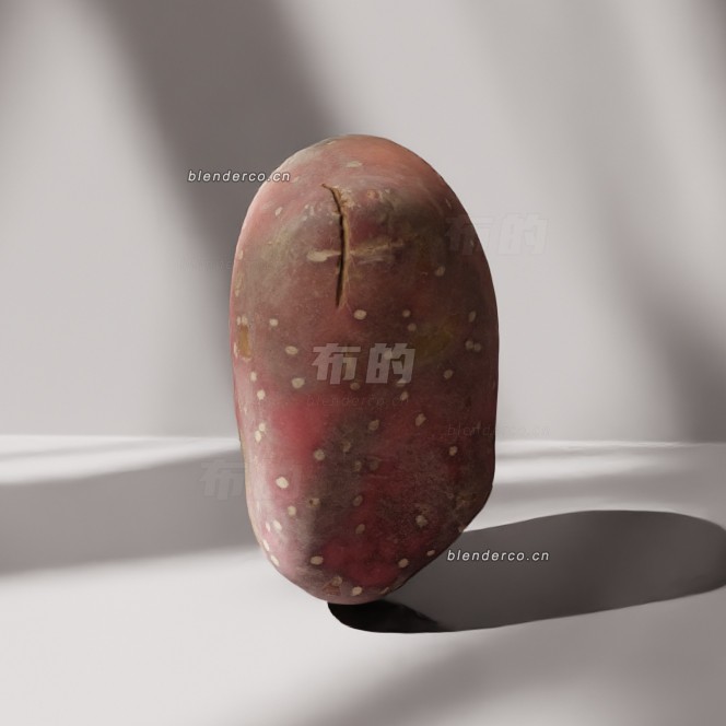 blender红薯模型_blender布的201
