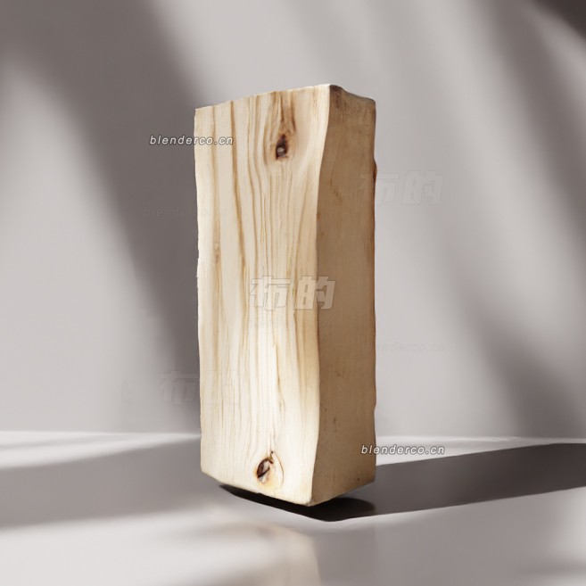 blender原木模型_blender布的01