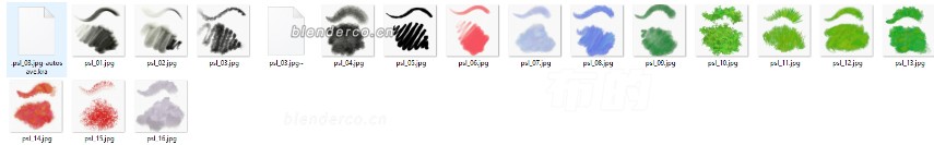 Brush Pack_v2_Blender2-90 or above by Daniel Martinez Lara (Pepeland)
