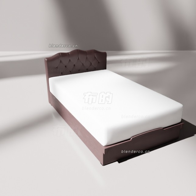blender床模型_blender布的24