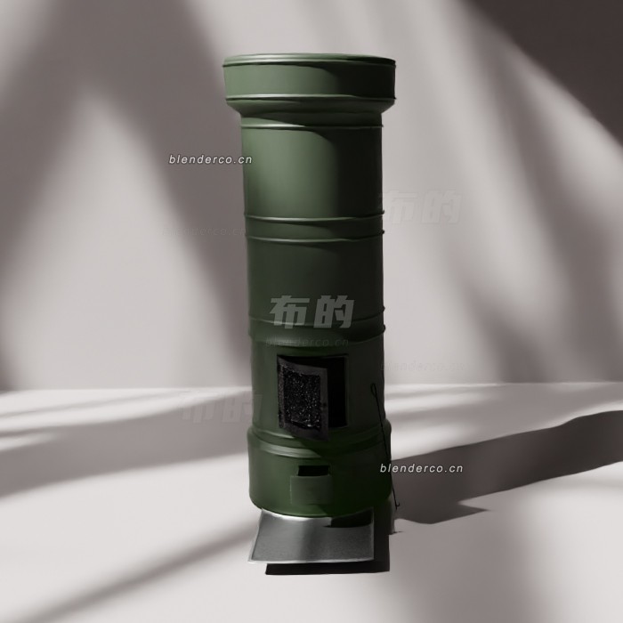 blender芬兰 壁炉模型_blender布的68