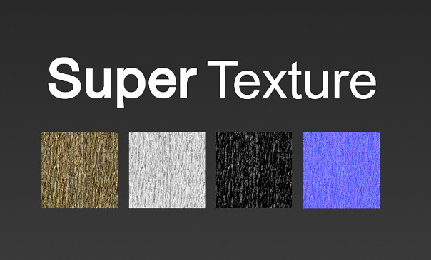 Blender PBR分层材质贴图制作插件 Super Texture V1.8.2 blender布的