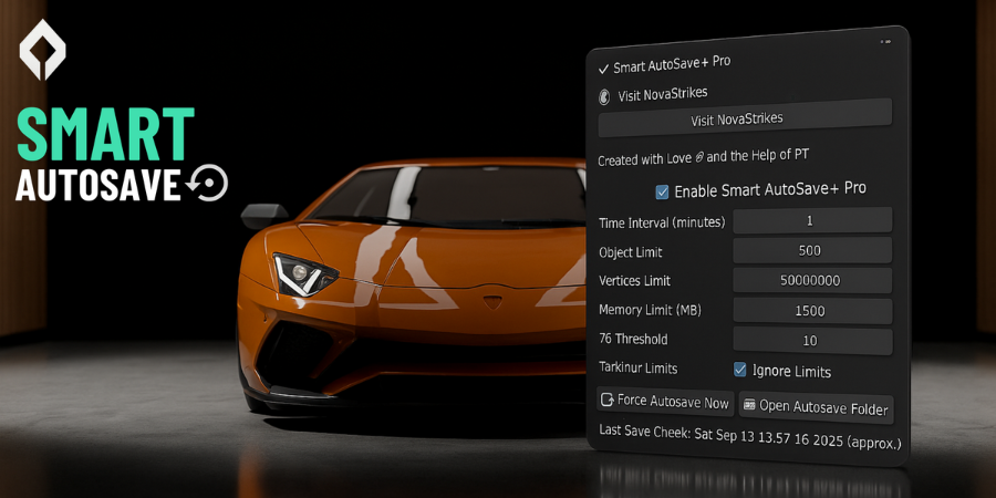 智能自动保存+ 专业版