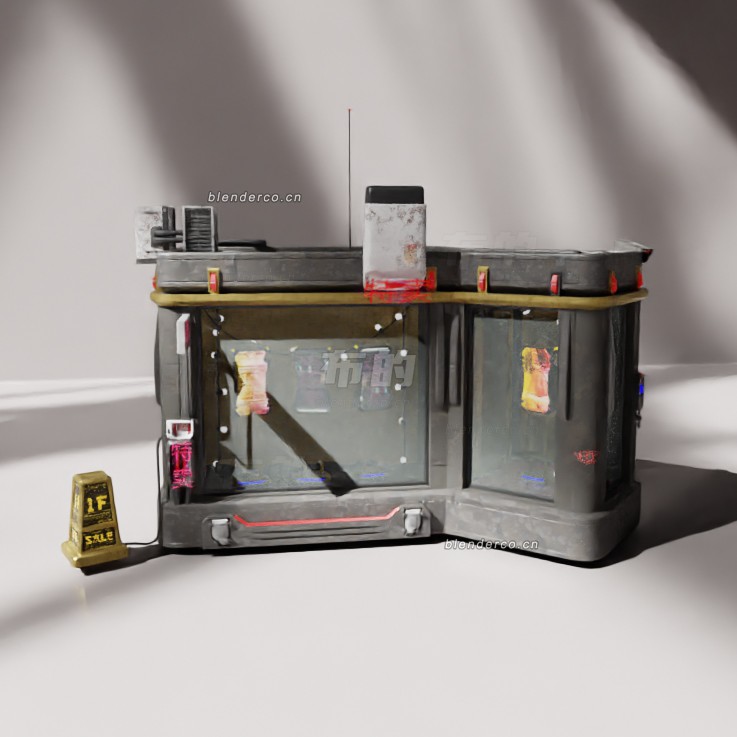 blender商店模型_blender布的07