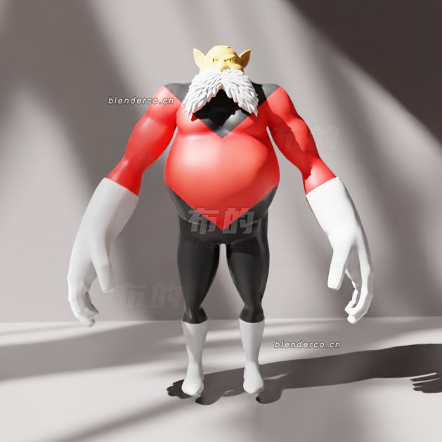 blender托破模型_blender布的37