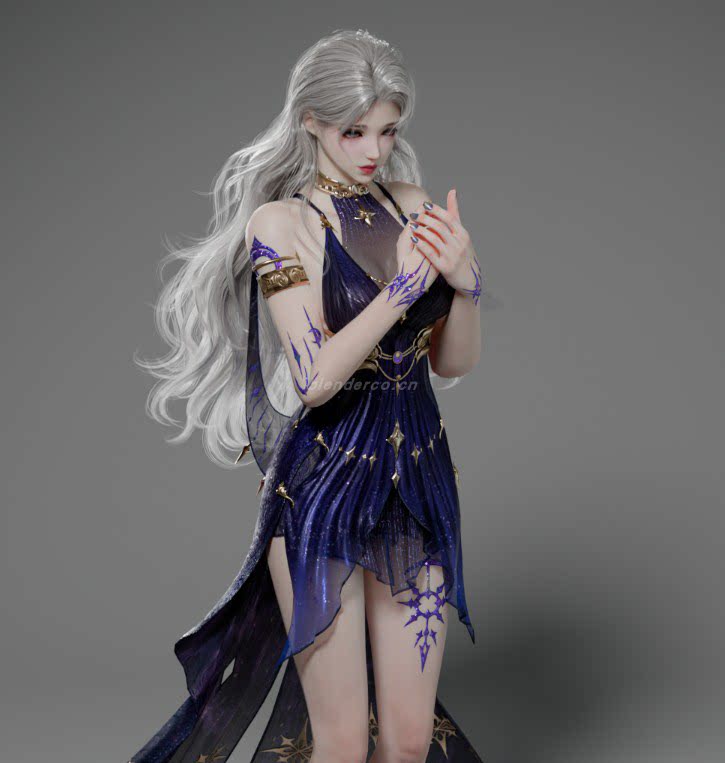 永劫无间Naraka 席拉-蚀日之辉 模型