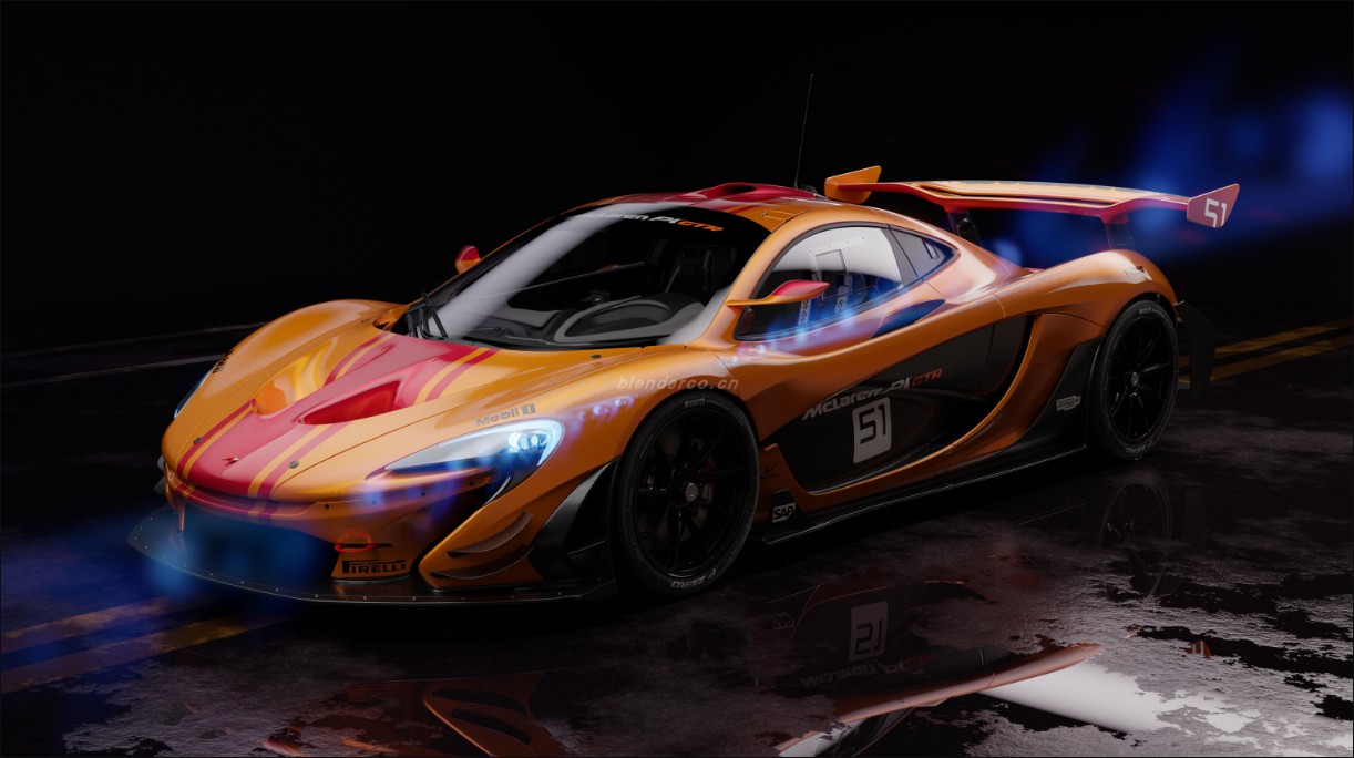 blender-汽车渲染