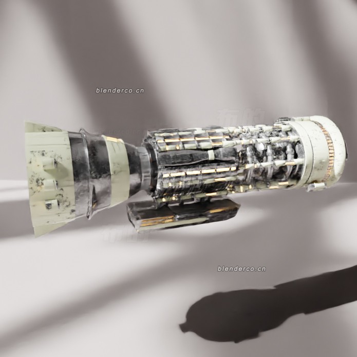 blender太空快车模型_blender布的25