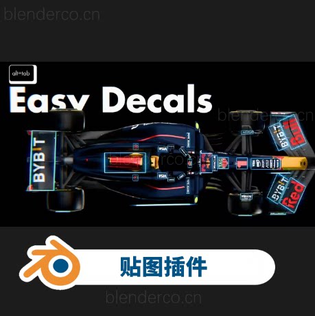 Alt Tab Easy Decals 贴图插件