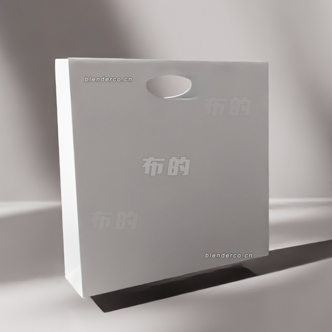 blender纸袋模型_blender布的90