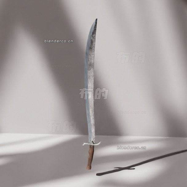 blender小刀模型_blender布的238