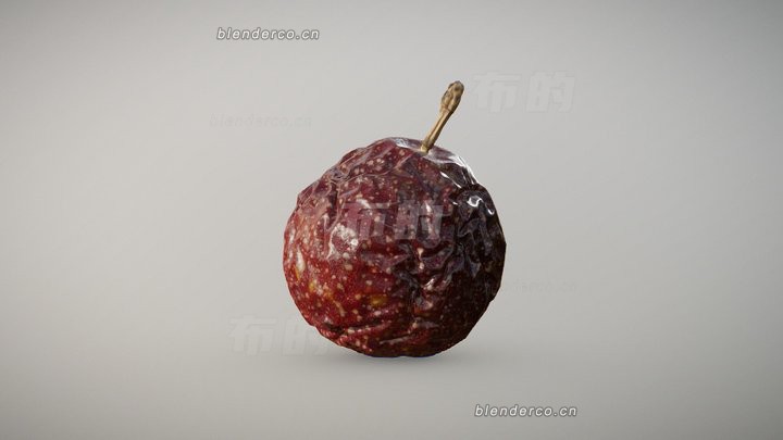 blender百香果模型_blender布的58