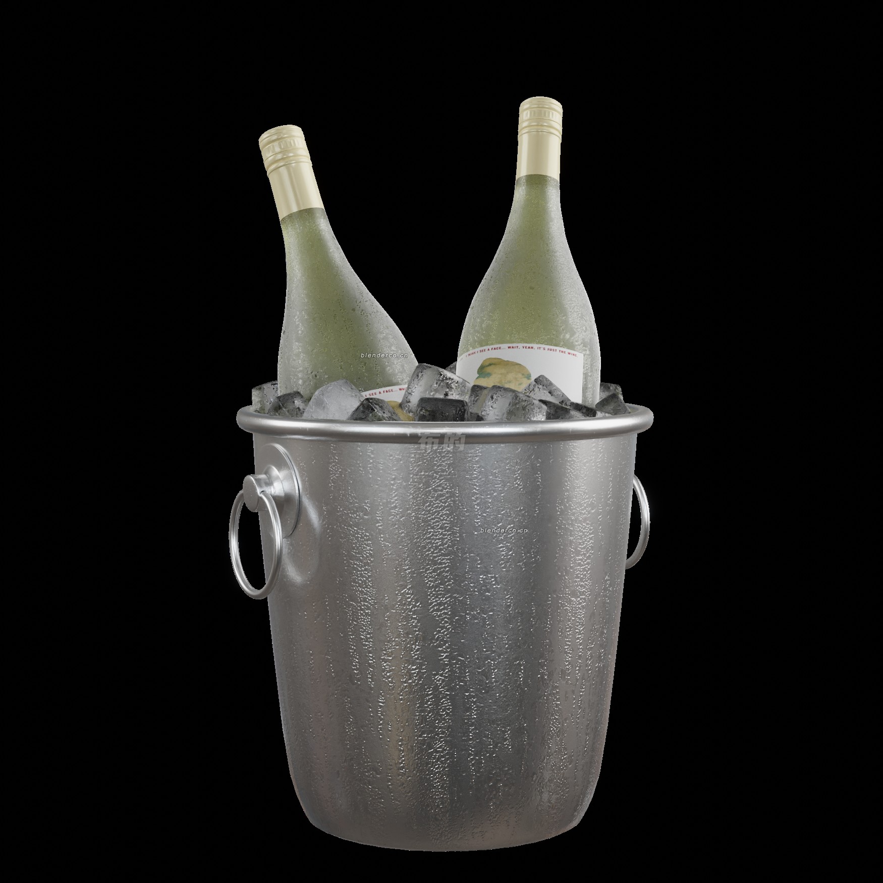 blender冰镇啤酒模型_blender布的31