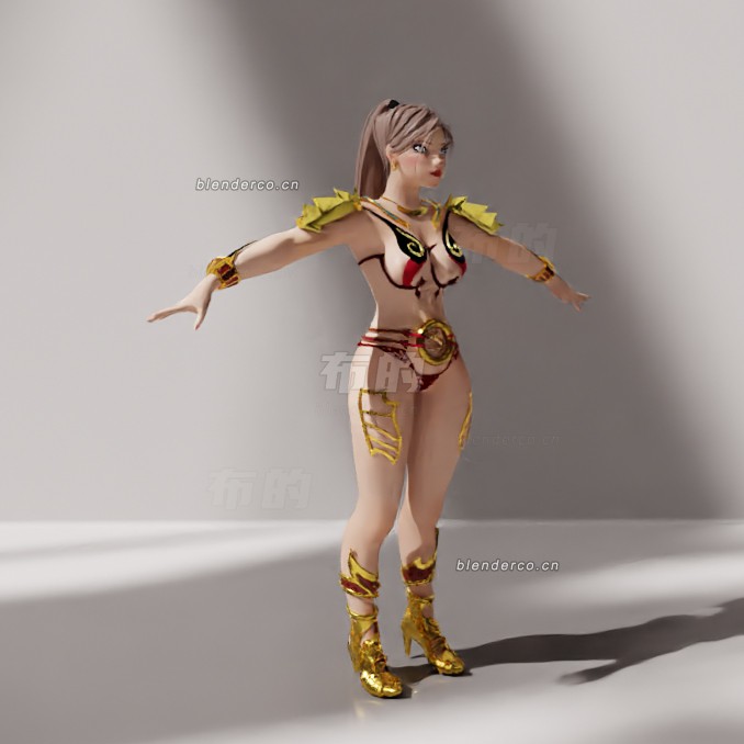 blender游戏女人物模型_blender布的40