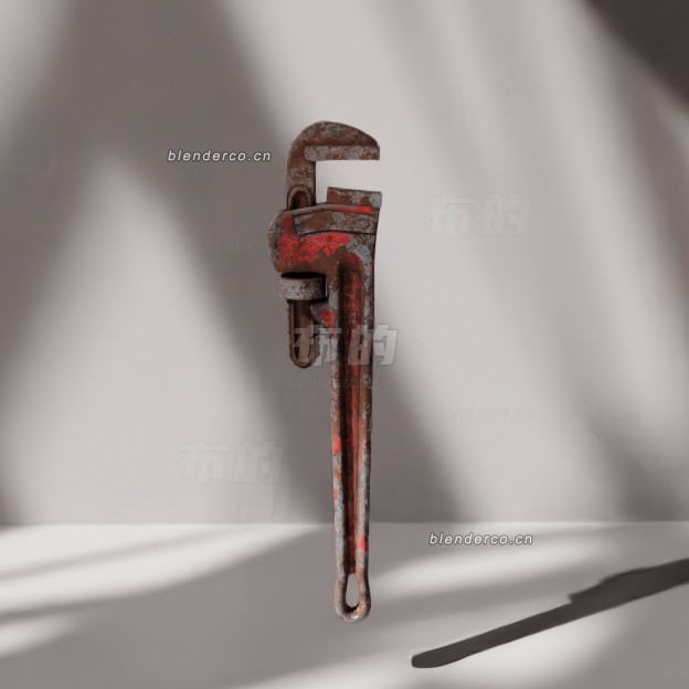 blender扳手模型_blender布的150