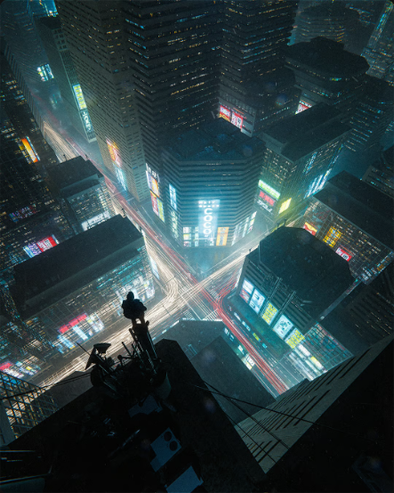 学习使用Blender制作赛博朋克和都市环境。（Max Hay - Cyber Environments Course）-cg男孩