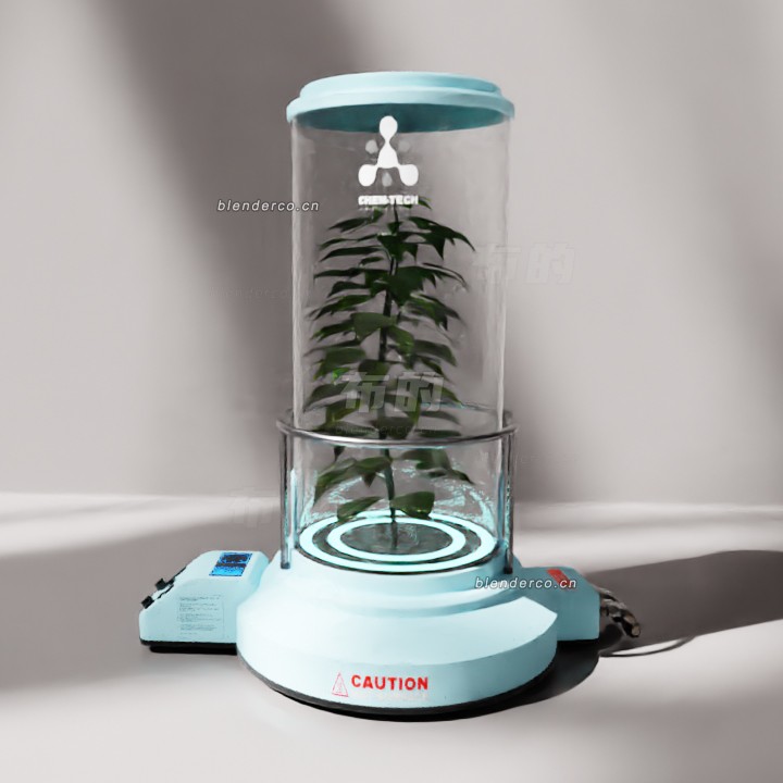 blender科幻植物室模型_blender布的20