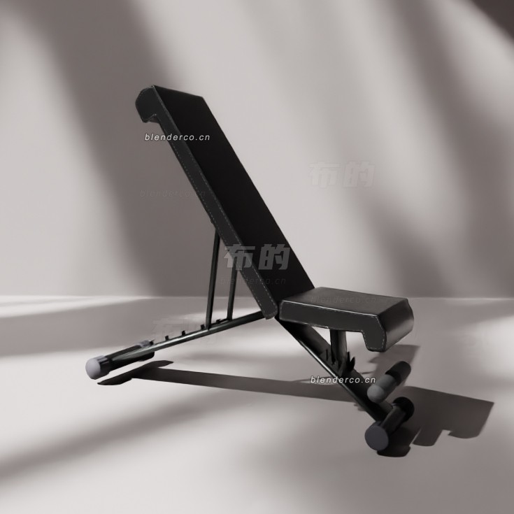 blender长凳模型_blender布的34
