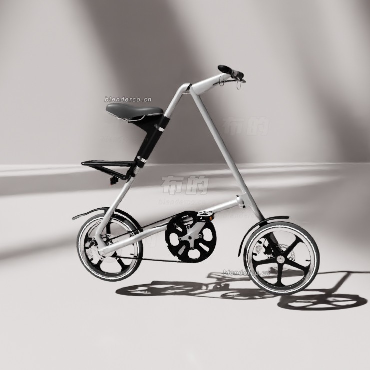 blender自行车模型_blender布的06