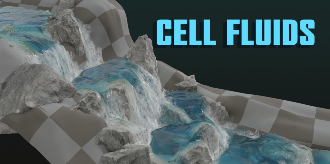 团Cell Fluids水流blender插件 包更新-cg男孩