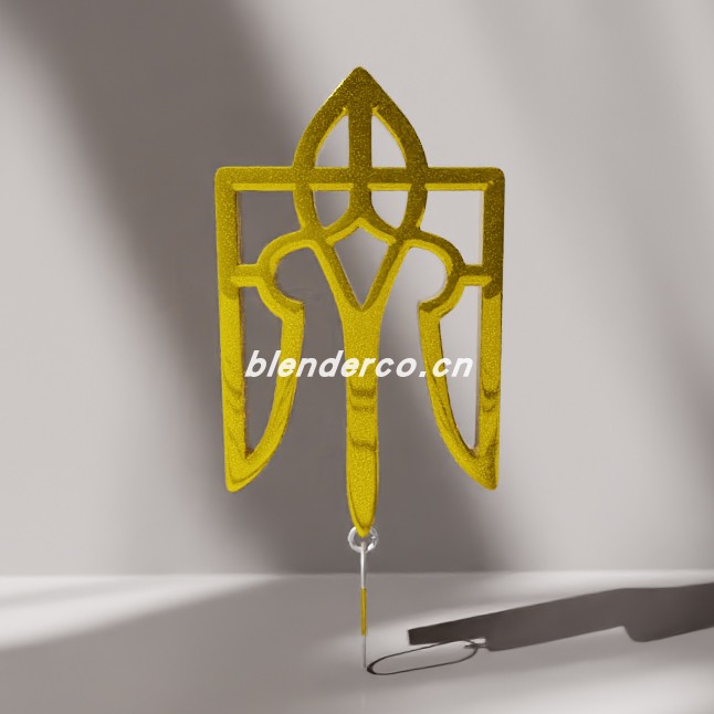 blender圣诞树装饰模型_blender布的50