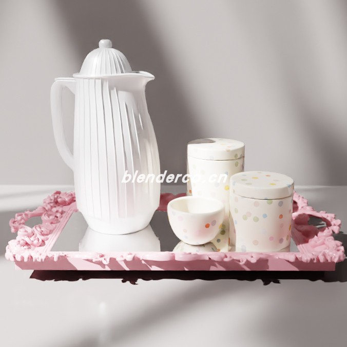 blender豪华卫生套装模型_blender布的114