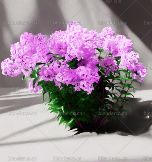 blender花blender布的模型86