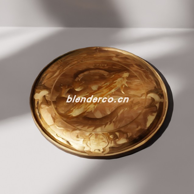 blender硬币模型_blender布的43