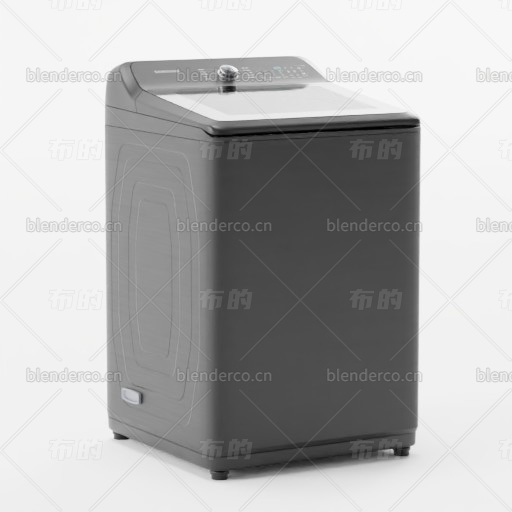 blender洗衣机模型-blender布的129