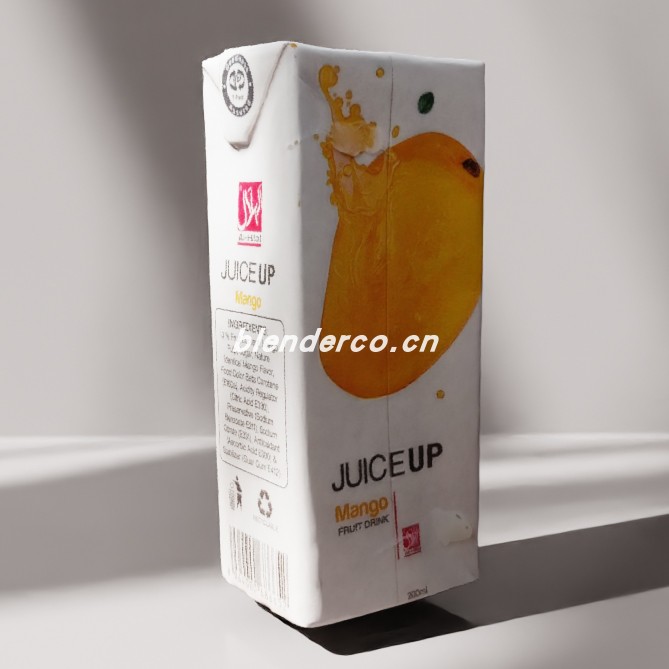 blender芒果汁模型_blender布的102
