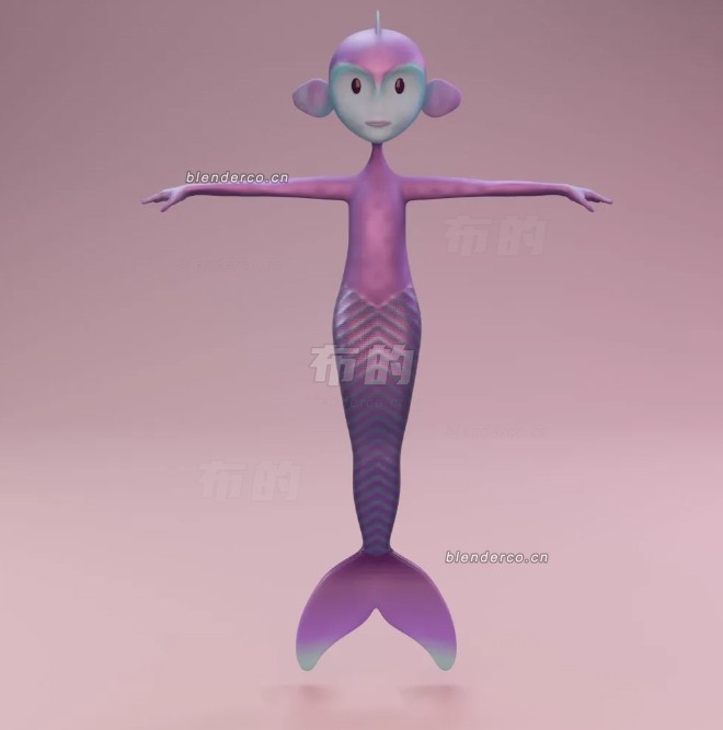 blender海之子模型_blender布的42