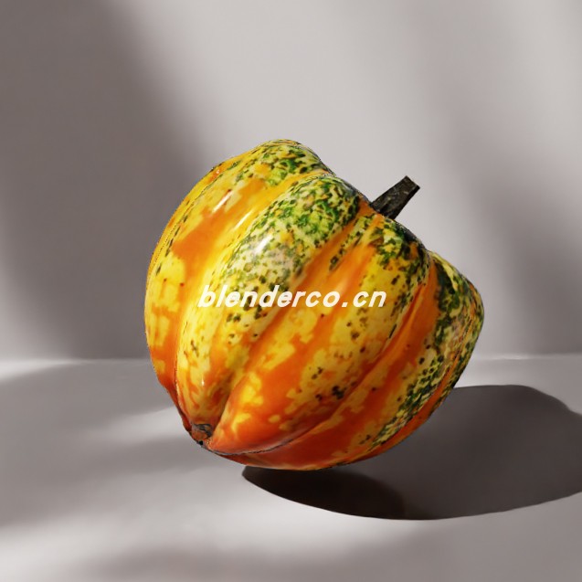 blender南瓜模型_blender布的13