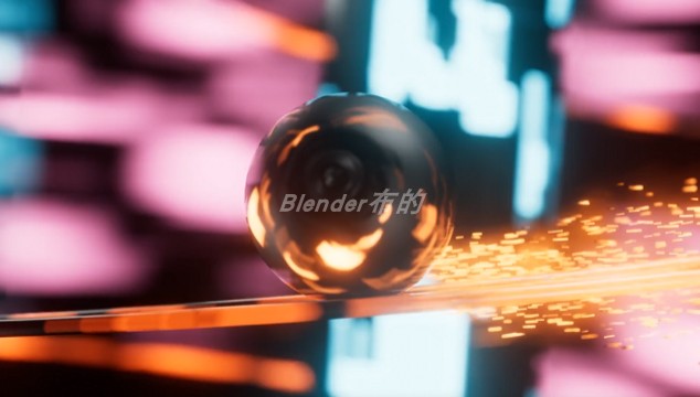 blender小球动画工程文件