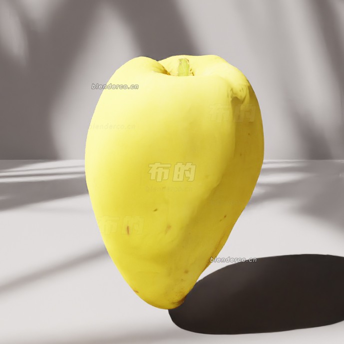 blender木瓜模型_blender布的16