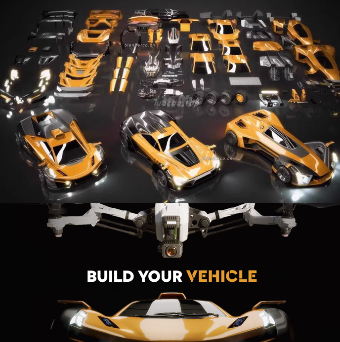 kitbash3D模型4K0-Kitbash3D-Supercars超级跑车概念模型42