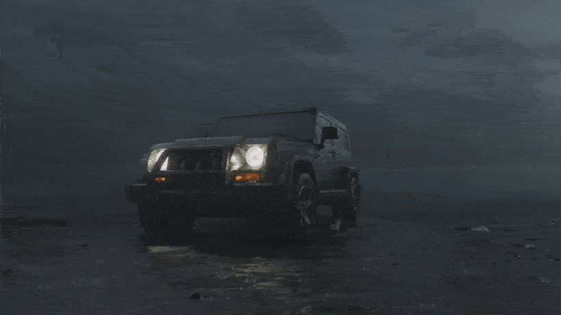 Blender中雨水生成器+完整汽车工程