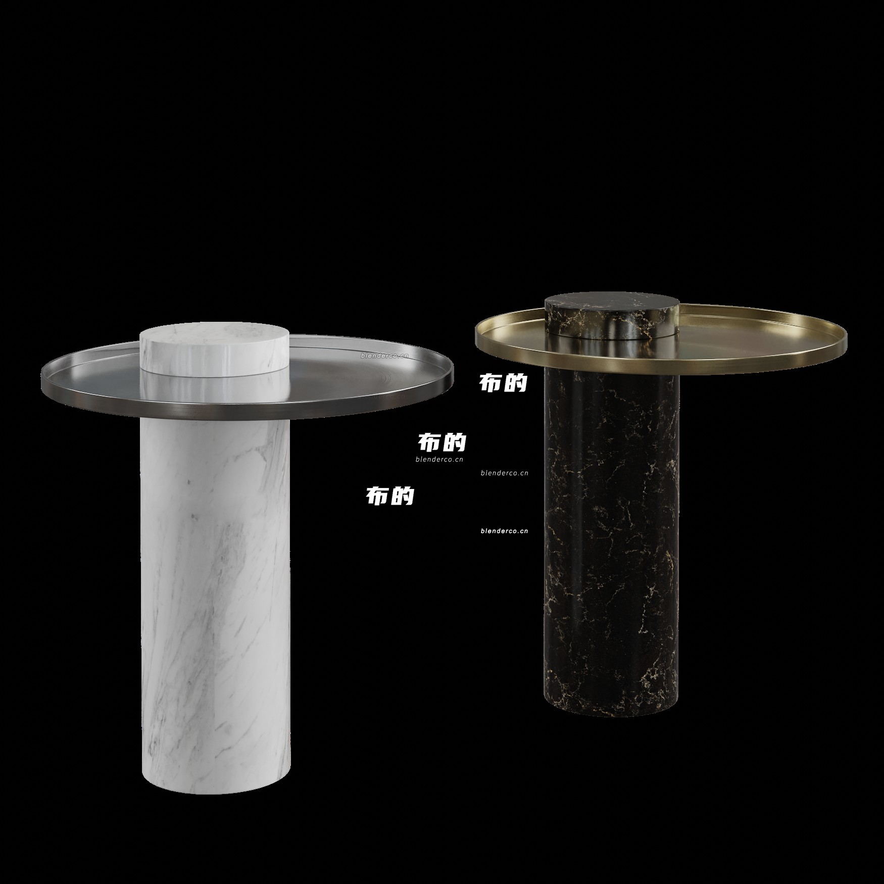 blender大理石圆桌模型_blender布的11