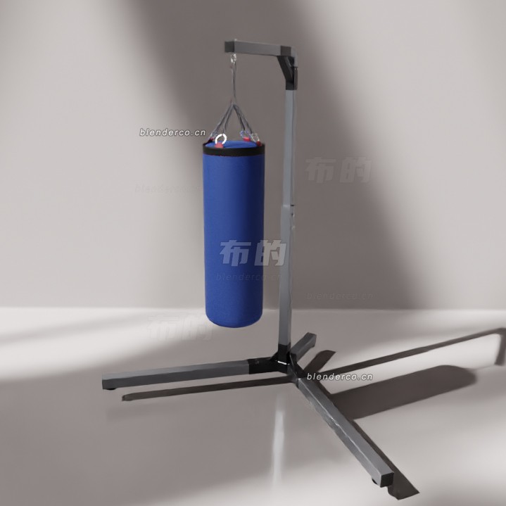 blender拳击沙袋模型_blender布的51