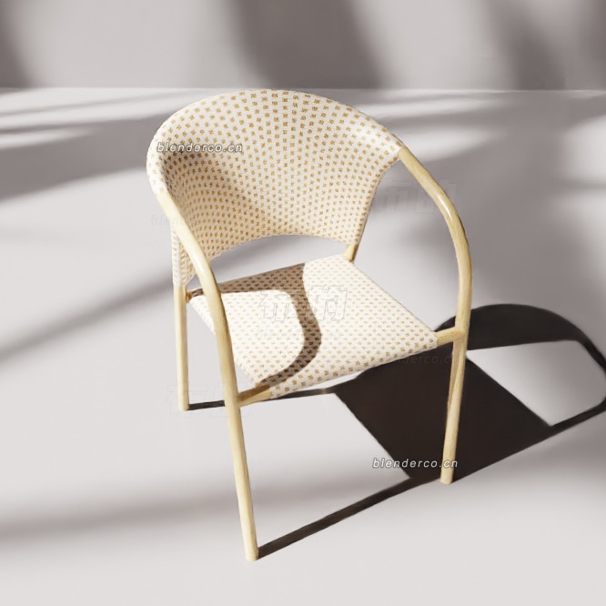 blender藤椅模型_blender布的16
