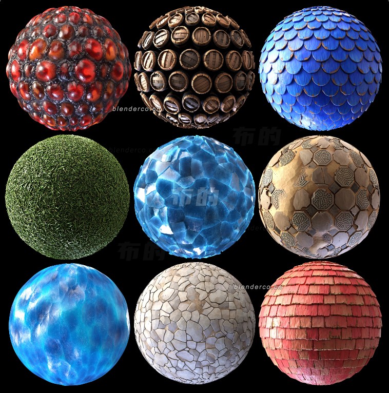 blender风格化材质预设_blender布的28