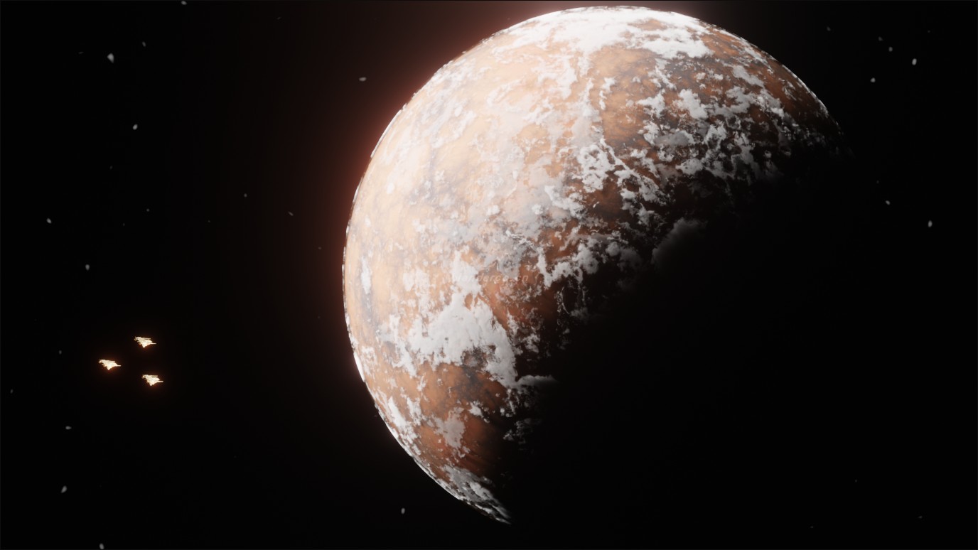 BLENDER 定制化星球工程文件