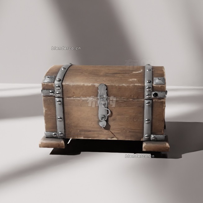 blenderMK基础网格箱 18模型_blender布的45